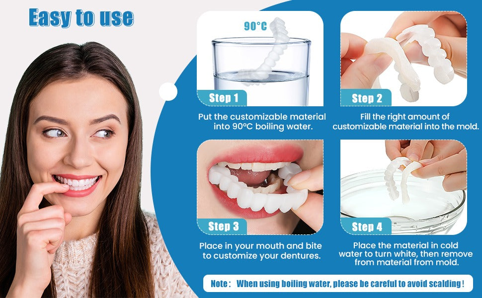 Snap On Braces | Special Teeth whitening Cover