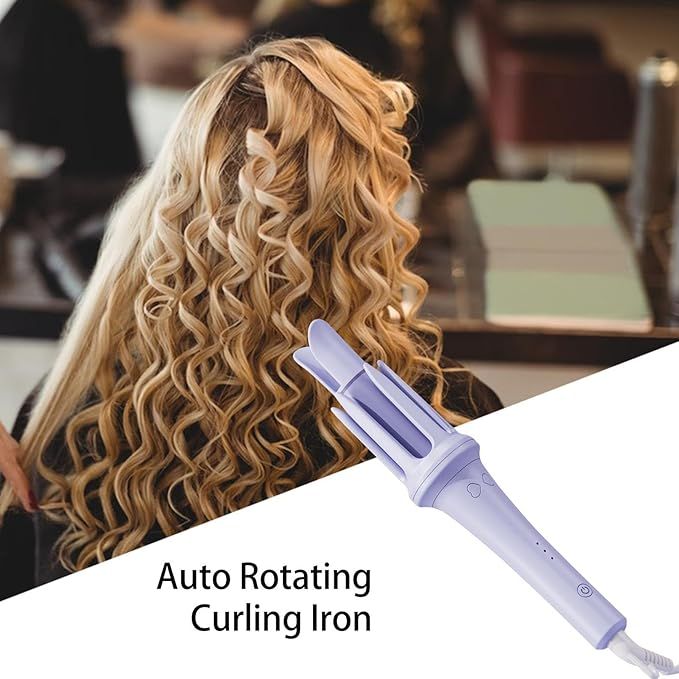 Automatic Rotating Hair Curler Iron