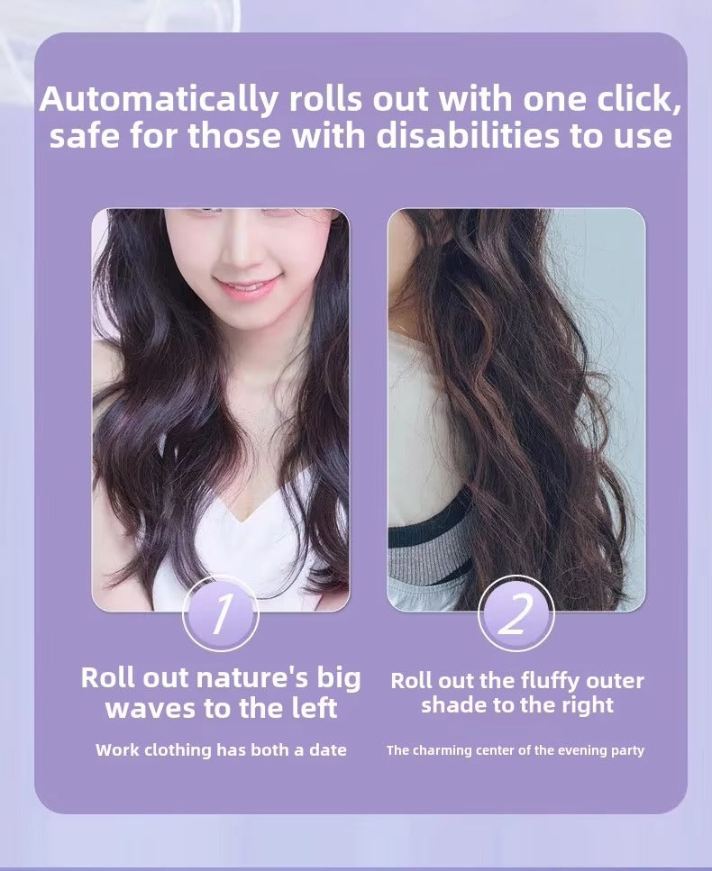 Automatic Rotating Hair Curler Iron