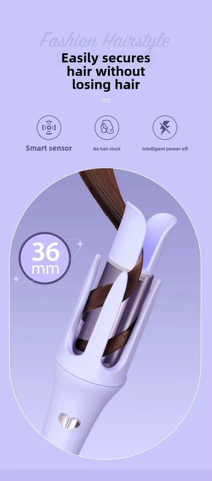 Automatic Rotating Hair Curler Iron