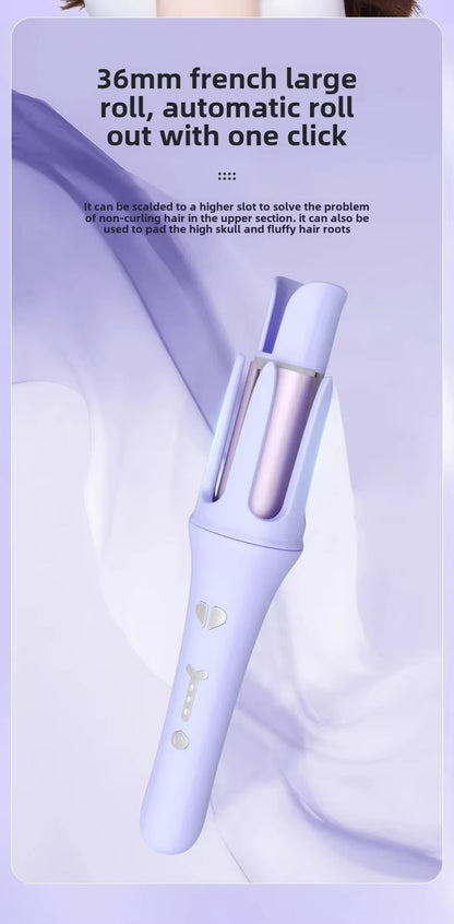 Automatic Rotating Hair Curler Iron
