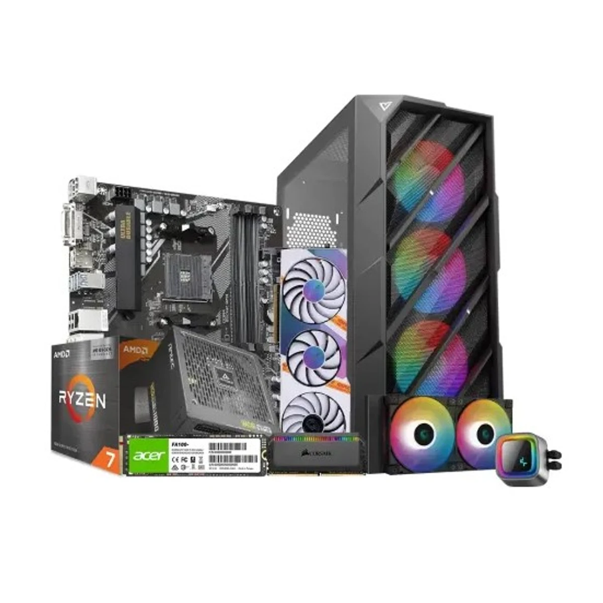 AMD Ryzen 7 5800X Gaming Desktop PC