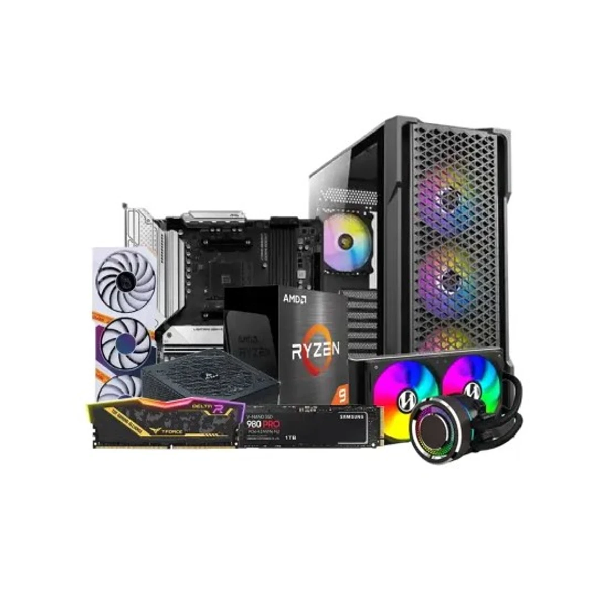 AMD Ryzen 9 5900X Gaming Desktop PC