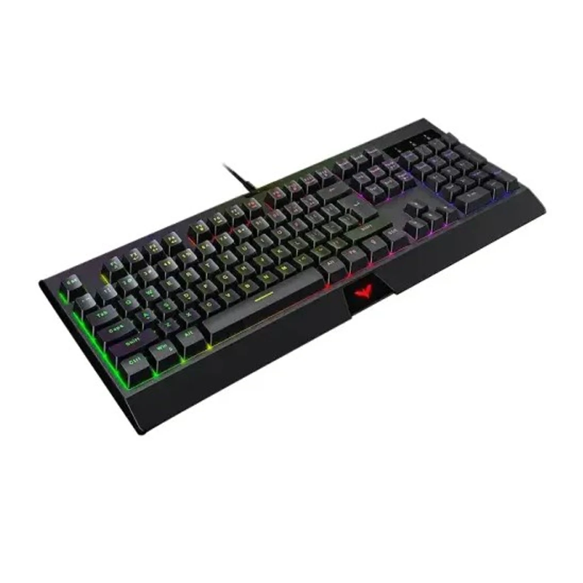HAVIT KB858L-Pro 104 Keys Rainbow Backlit Wired Gaming Keyboard