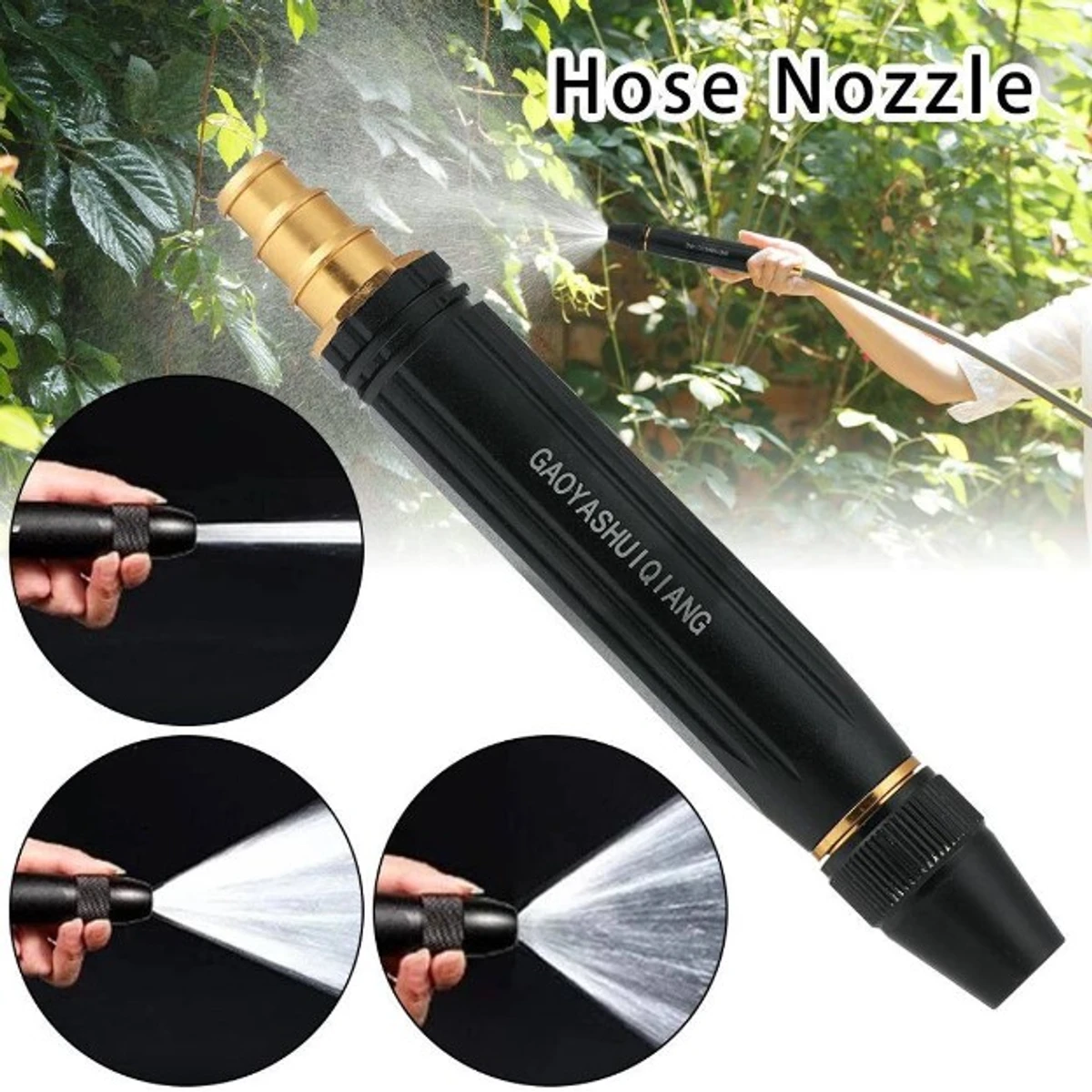High Pressure Water Booster Nozzle with 10 fit pipe