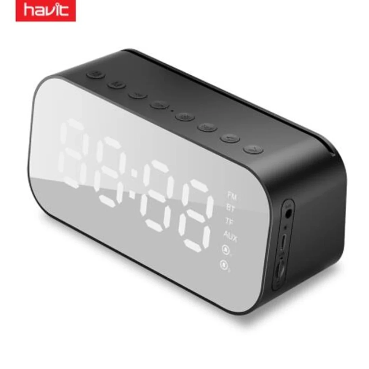 Havit HV-M3 Portable Alarm Clock Bluetooth Speaker