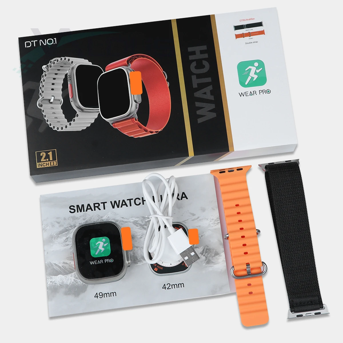 DT NO.1 – DT8 Ultra Plus Smart Watch